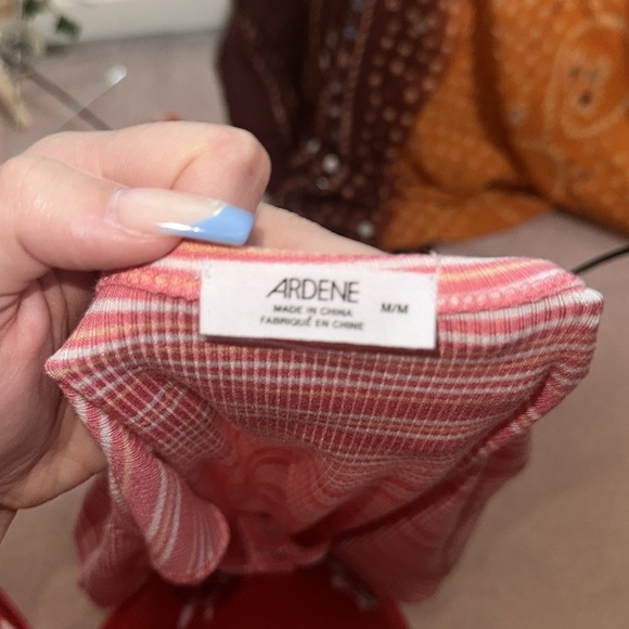 Ardene Short Sleeve Striped Top - Picture 4 of 4